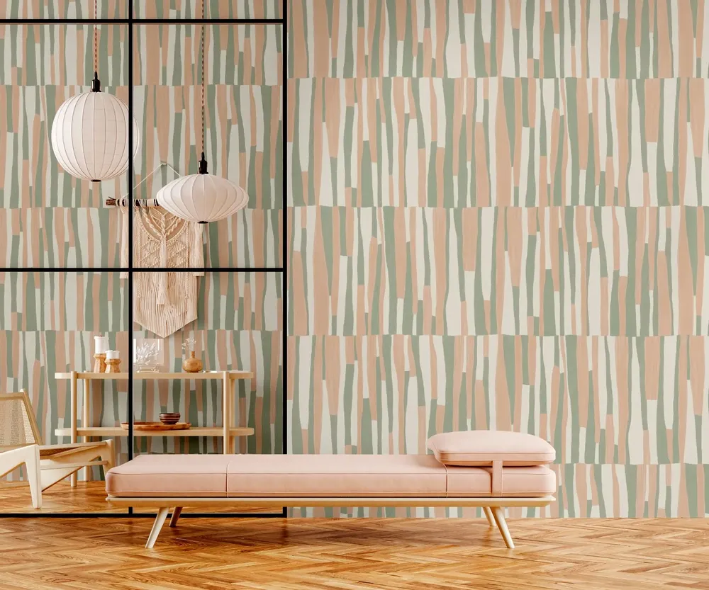 Tapestries - TIÉBÉLÉ panoramic wallpaper - LE PAPIERS DE NINON