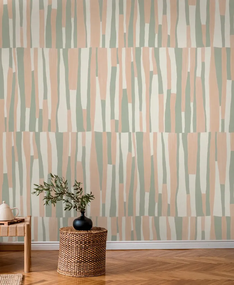 Tapestries - TIÉBÉLÉ panoramic wallpaper - LE PAPIERS DE NINON