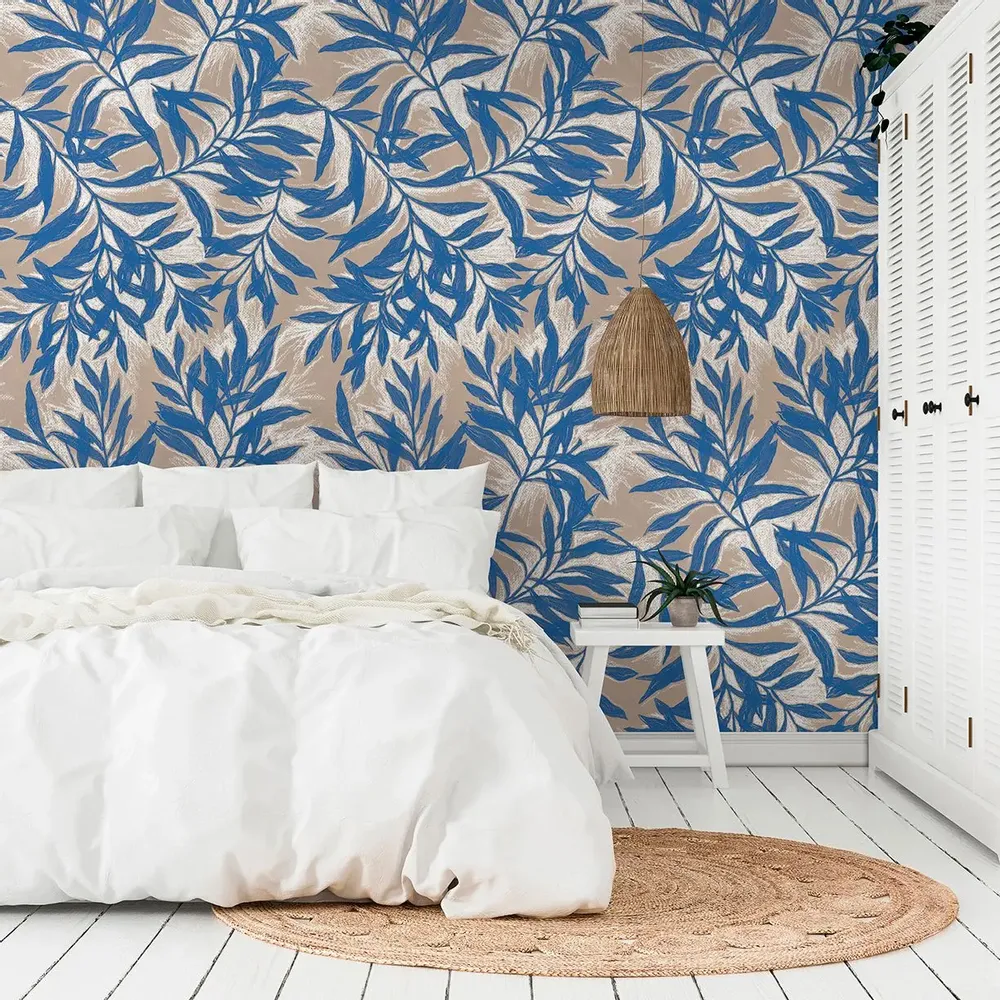 Tapestries - Panoramic wallpaper Oleander - LE PAPIERS DE NINON