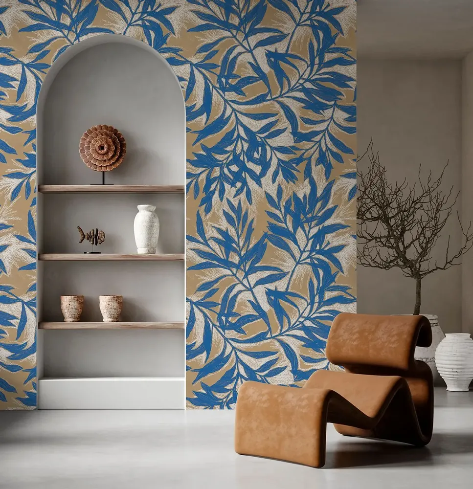 Tapestries - Panoramic wallpaper Oleander - LE PAPIERS DE NINON