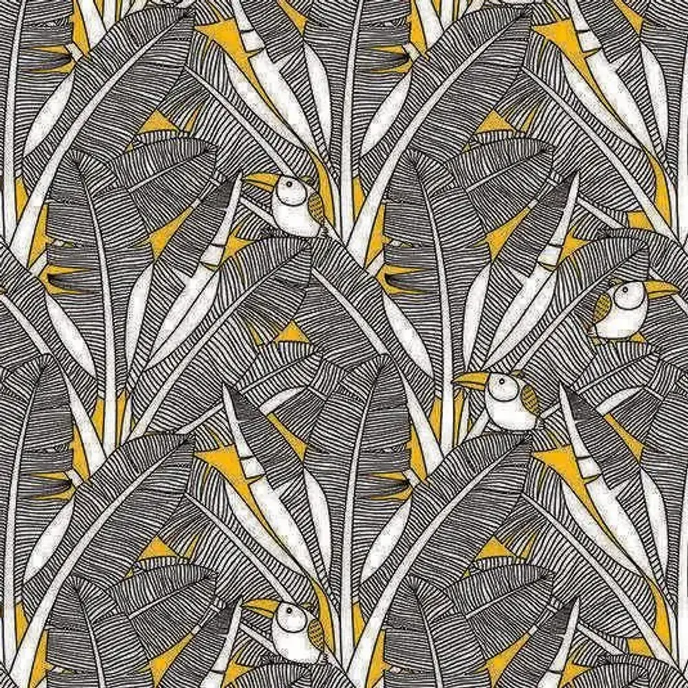 Tapestries - Palmito panoramic wallpaper - LE PAPIERS DE NINON