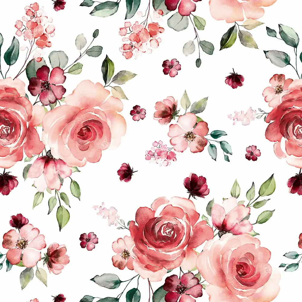 Tapisseries - Papier peint panoramique Rosaria - LE PAPIERS DE NINON