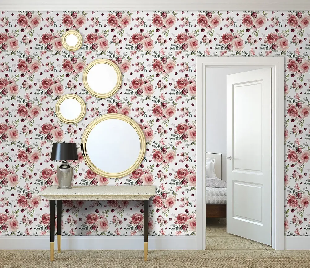 Tapisseries - Papier peint panoramique Rosaria - LE PAPIERS DE NINON