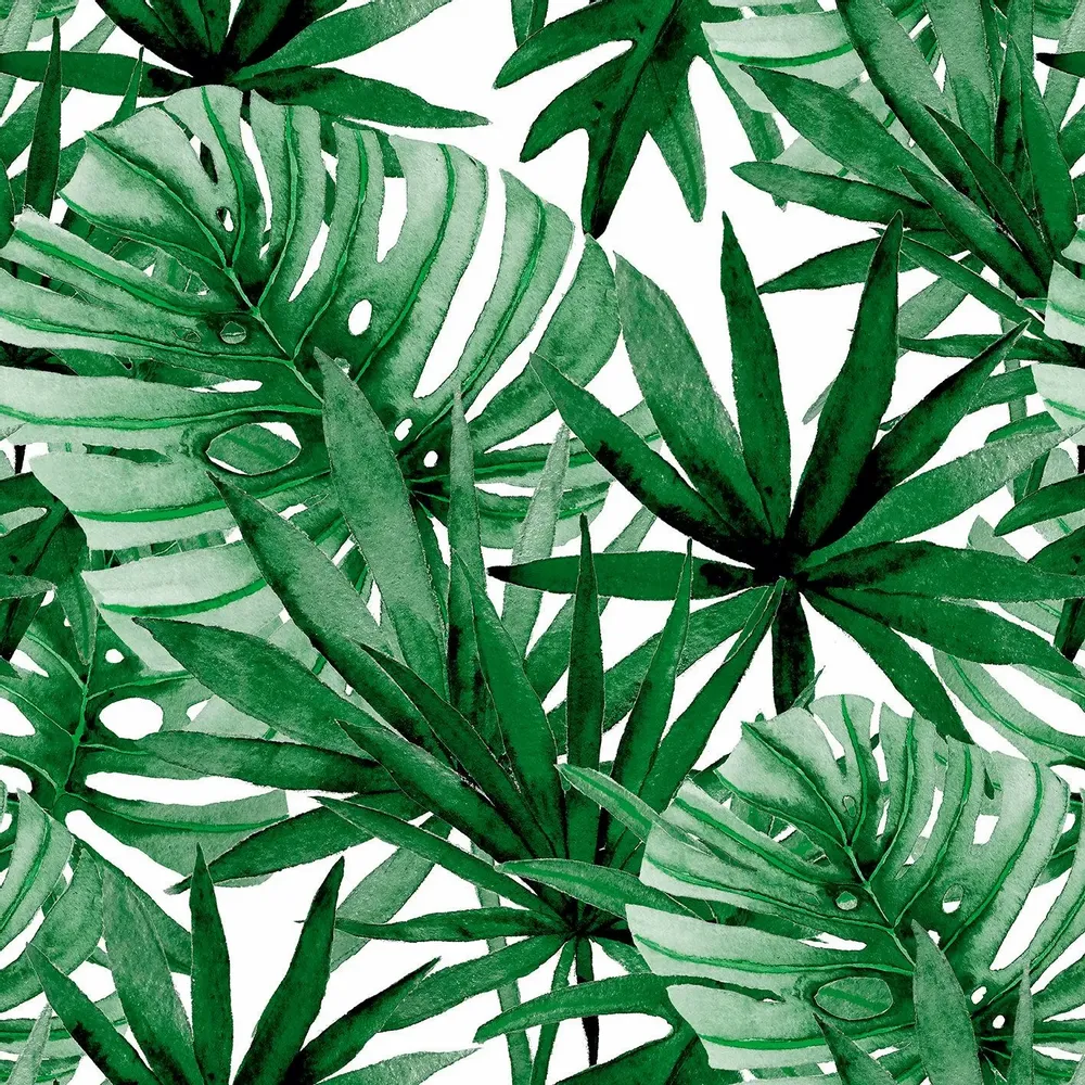 Tapestries - Winter Garden Panoramic Wallpaper - LE PAPIERS DE NINON