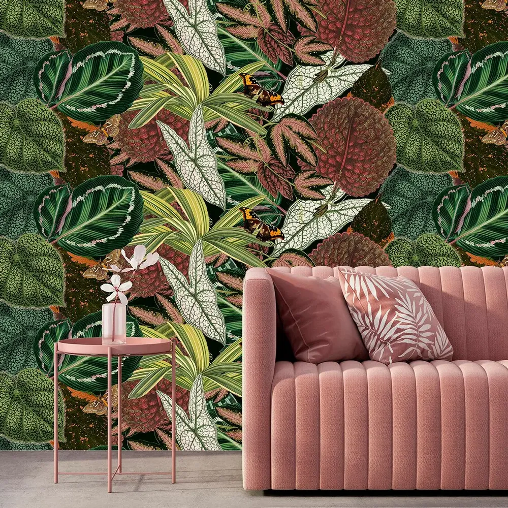 Tapisseries - Papier peint panoramique La Main Verte - LE PAPIERS DE NINON