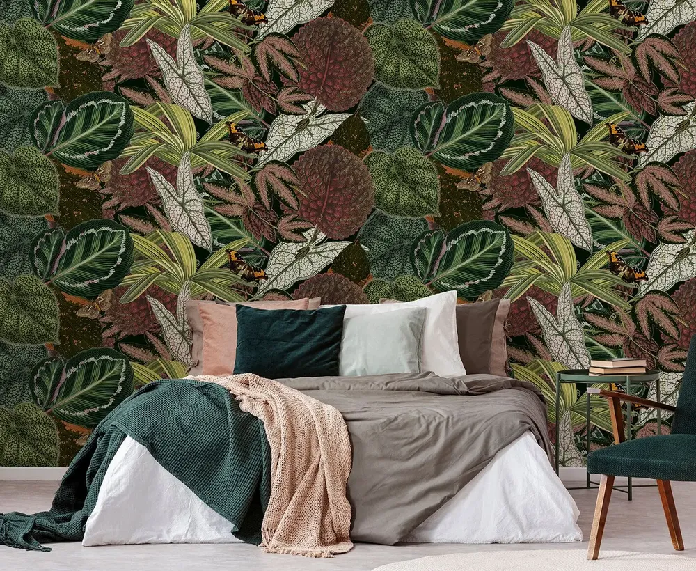 Tapisseries - Papier peint panoramique La Main Verte - LE PAPIERS DE NINON