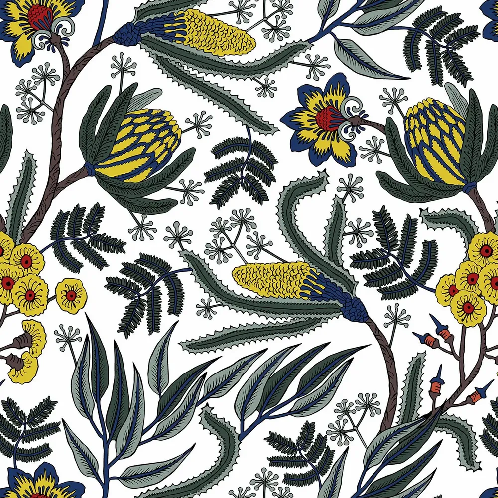 Tapisseries - Papier peint panoramique Royal Indi - LE PAPIERS DE NINON