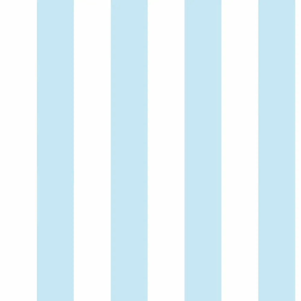 Tapisseries - Papier peint à Rayures Douces - bleu - LE PAPIERS DE NINON