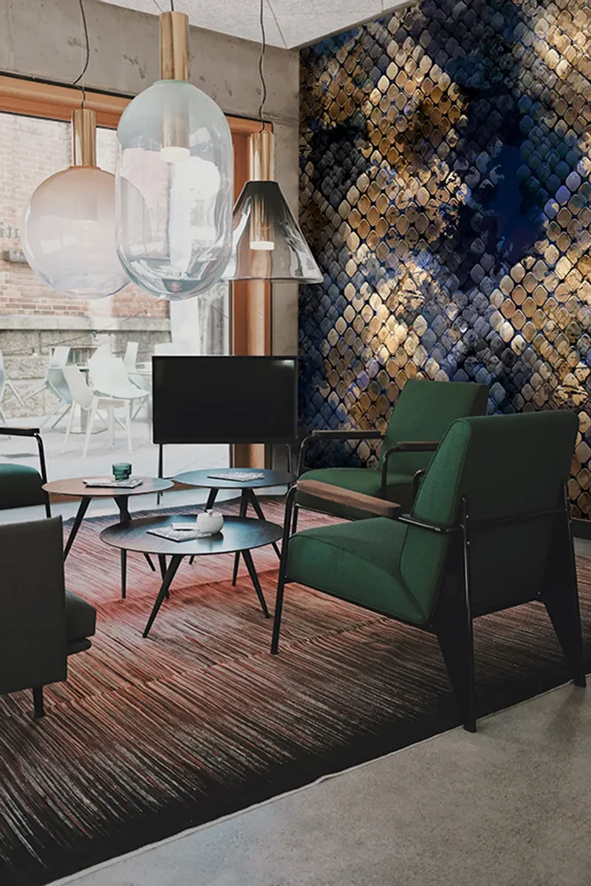 Tapisseries - Papier peint panoramique Velvet - LE PAPIERS DE NINON