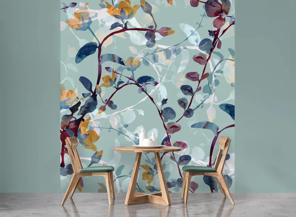 Tapestries - Panoramic Ivy Wallpaper - LE PAPIERS DE NINON