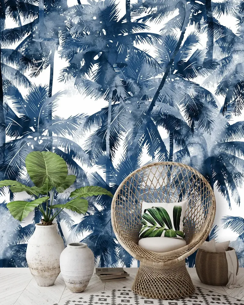 Tapisseries - Papier peint panoramique Jungle - LE PAPIERS DE NINON