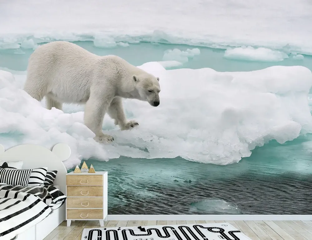 Tapestries - Panoramic Wallpaper Ice Floe - LE PAPIERS DE NINON