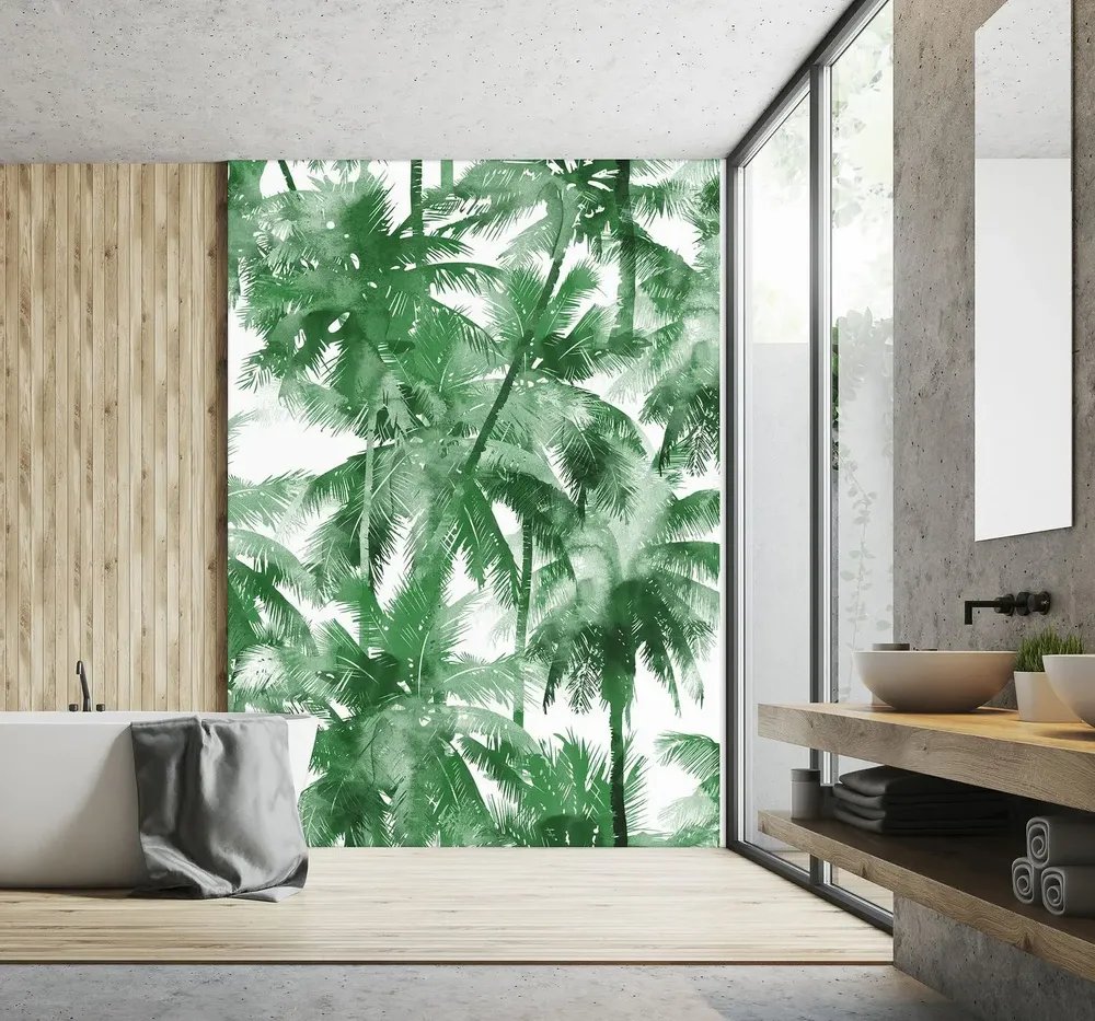 Tapisseries - Papier peint panoramique Jungle - LE PAPIERS DE NINON