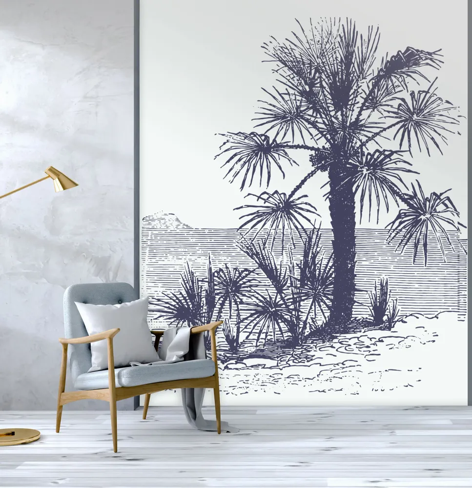 Tapestries - Gabès panoramic wallpaper - LE PAPIERS DE NINON