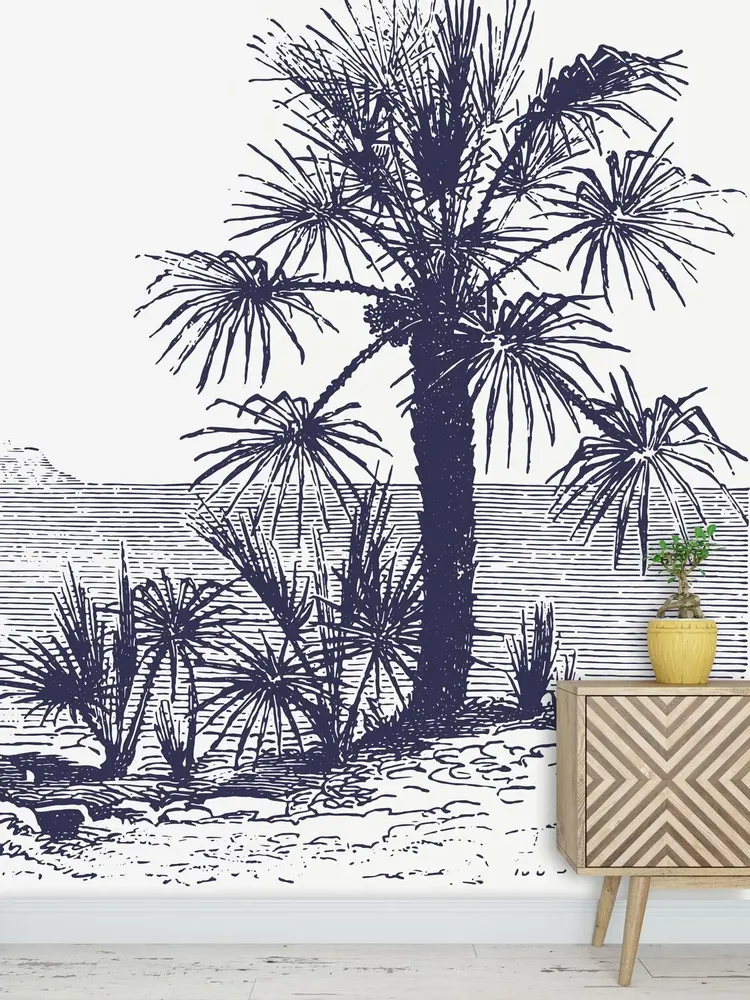 Tapestries - Gabès panoramic wallpaper - LE PAPIERS DE NINON