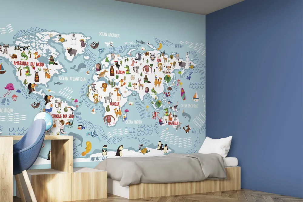 Tapisseries - Papier peint panoramique Wonderful Planet - LE PAPIERS DE NINON