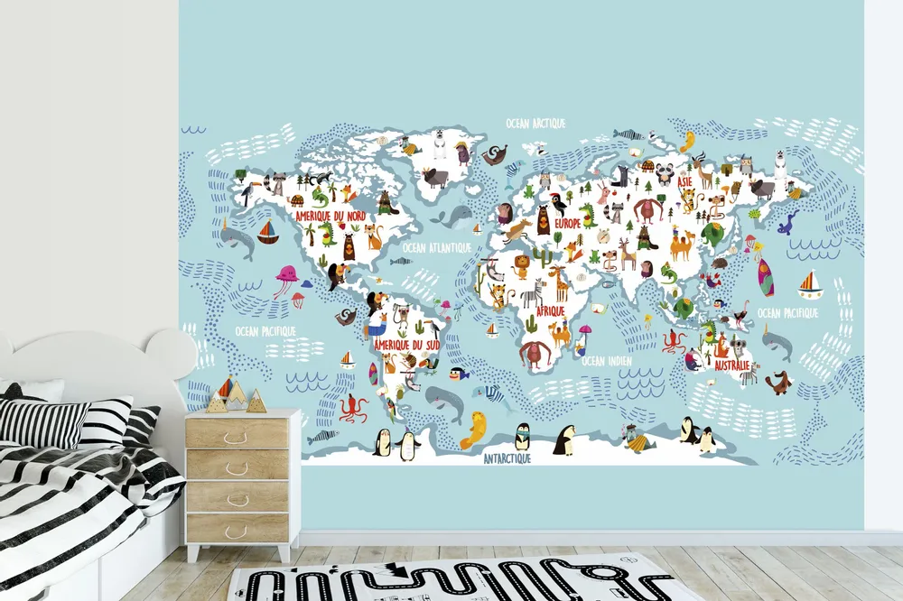 Tapisseries - Papier peint panoramique Wonderful Planet - LE PAPIERS DE NINON