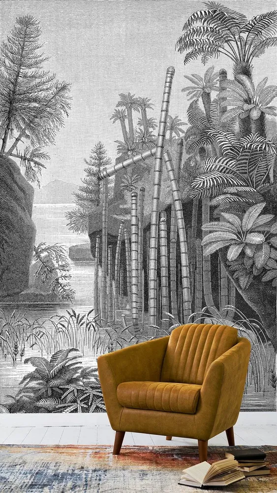 Tapisseries - Papier peint panoramique Semaya - LE PAPIERS DE NINON