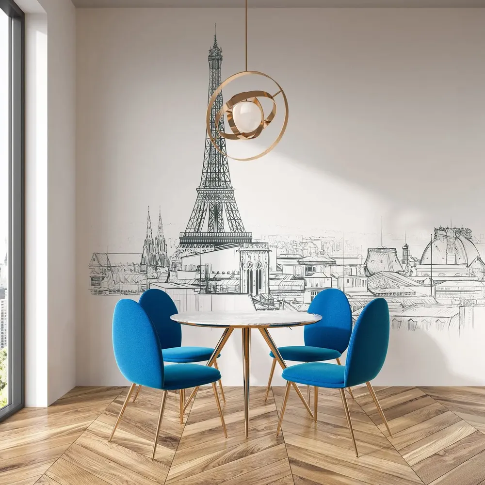 Tapestries - Paname panoramic wallpaper - LE PAPIERS DE NINON