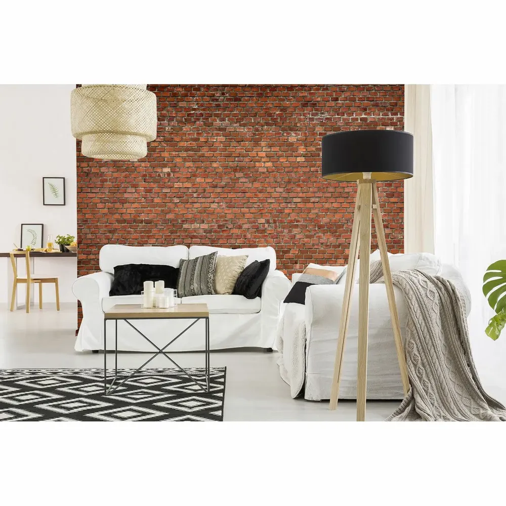 Tapisseries - Papier peint panoramique Red Bricks - LE PAPIERS DE NINON