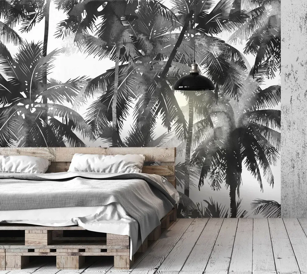 Tapestries - Panoramic Jungle Wallpaper - LE PAPIERS DE NINON