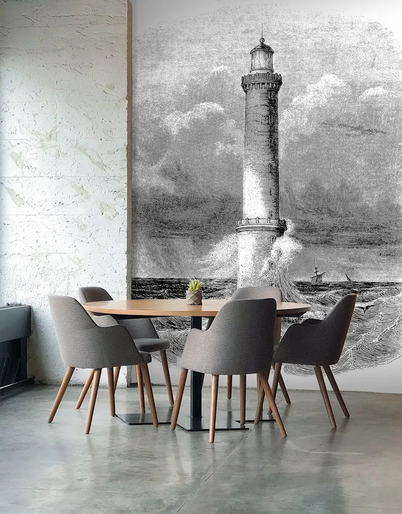 Tapisseries - Papier peint panoramique Bréhat - LE PAPIERS DE NINON