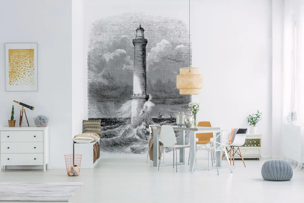 Tapisseries - Papier peint panoramique Bréhat - LE PAPIERS DE NINON