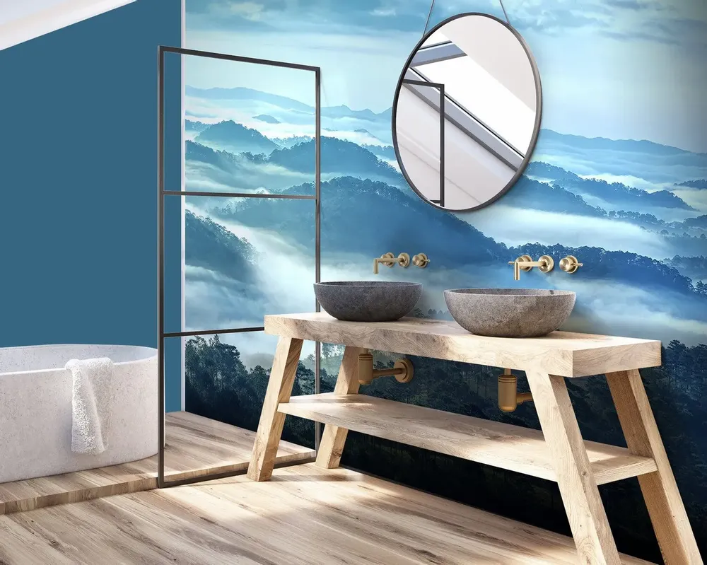 Tapisseries - Papier peint panoramique Far Away - LE PAPIERS DE NINON