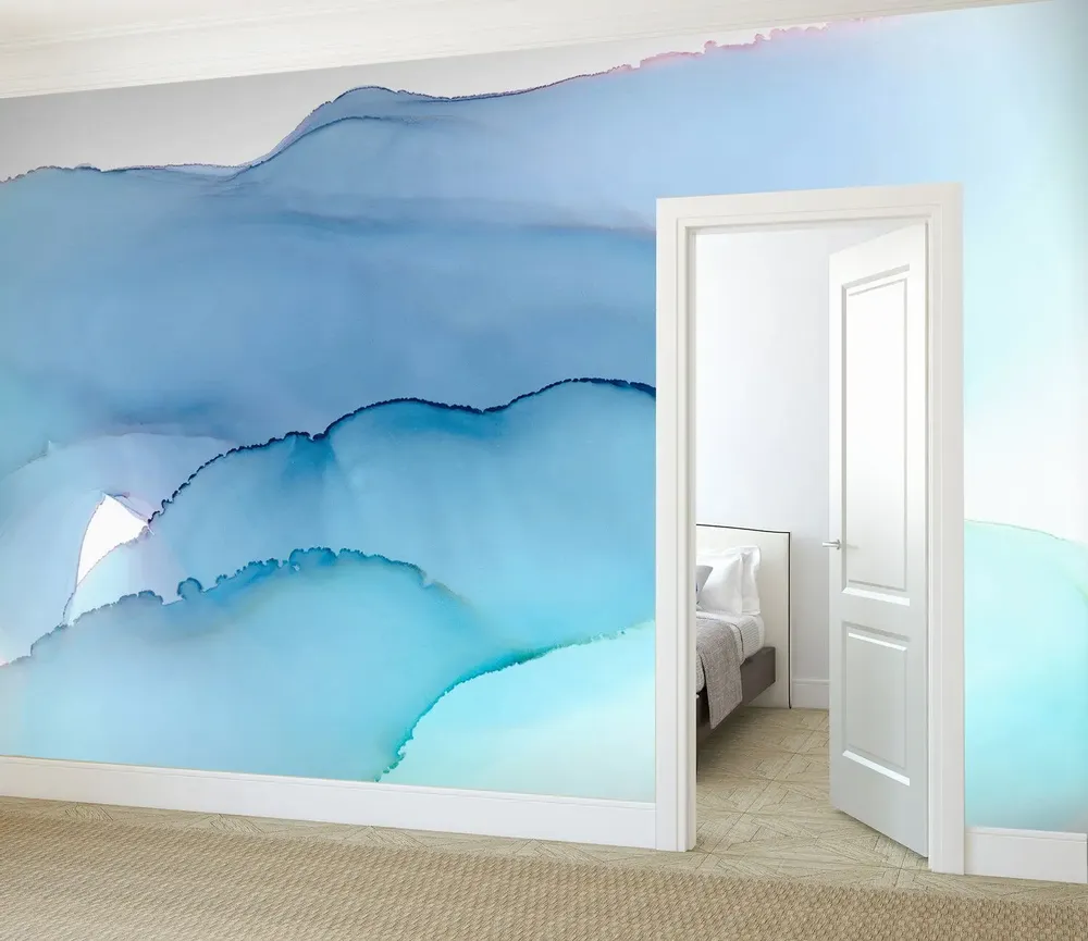 Tapisseries - Papier peint panoramique Lazuli - LE PAPIERS DE NINON