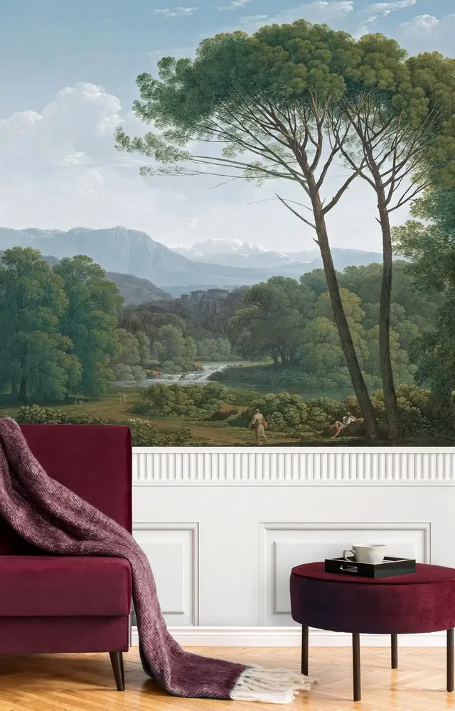 Tapestries - Marienn panoramic wallpaper - LE PAPIERS DE NINON