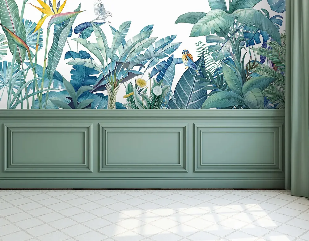 Tapisseries - Papier peint panoramique Paradisio - LE PAPIERS DE NINON