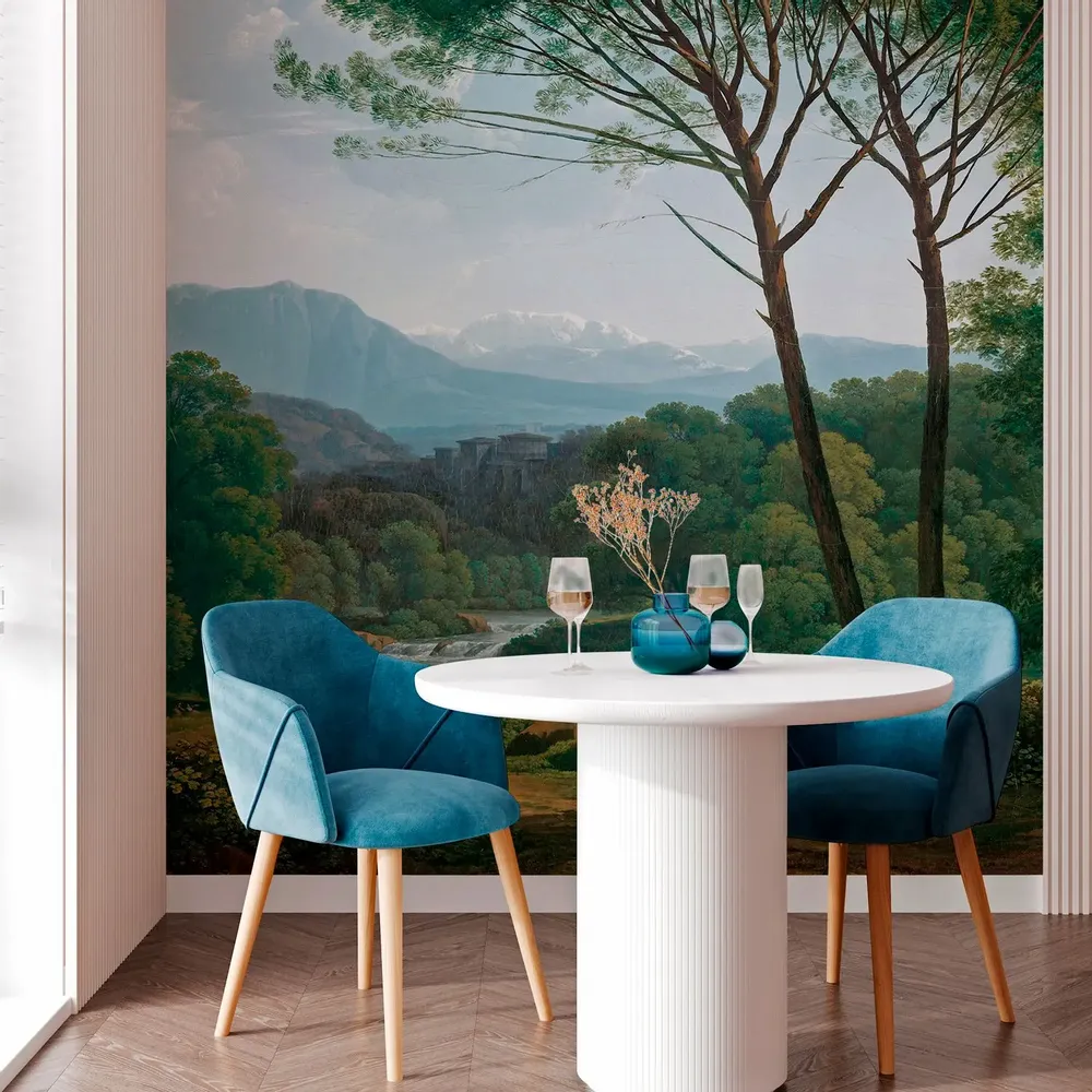 Tapestries - Tosca panoramic wallpaper - LE PAPIERS DE NINON