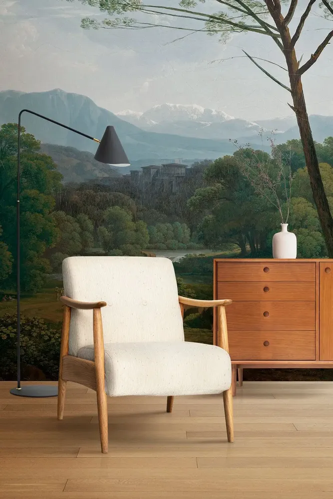 Tapestries - Tosca panoramic wallpaper - LE PAPIERS DE NINON