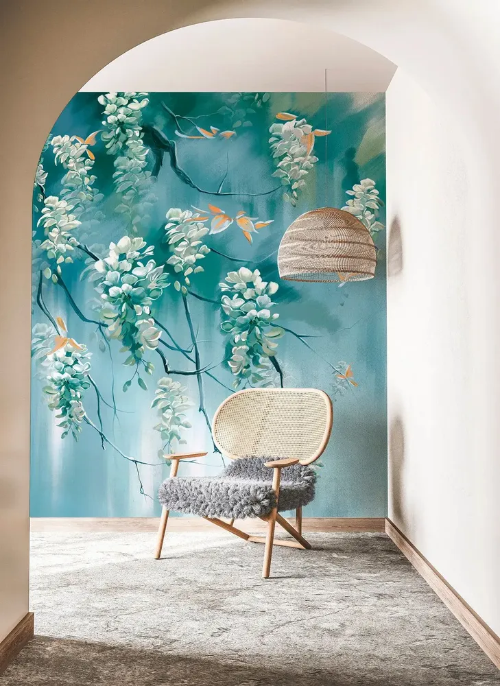 Tapisseries - Papier peint panoramique Wisteria - LE PAPIERS DE NINON