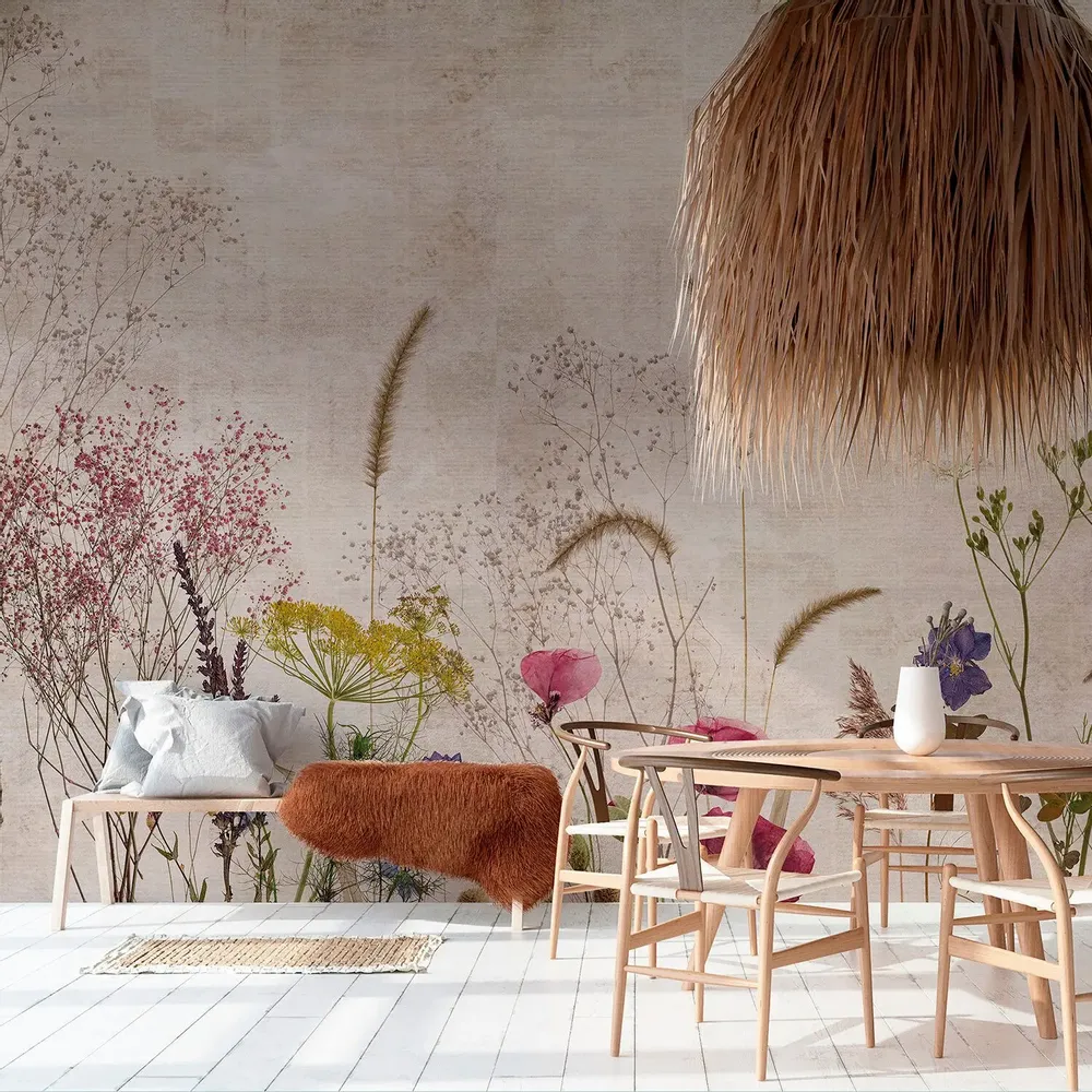 Tapisseries - Papier peint panoramique Valensole Gardens - LE PAPIERS DE NINON