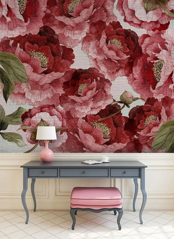 Tapisseries - Papier peint panoramique Scarlett - LE PAPIERS DE NINON