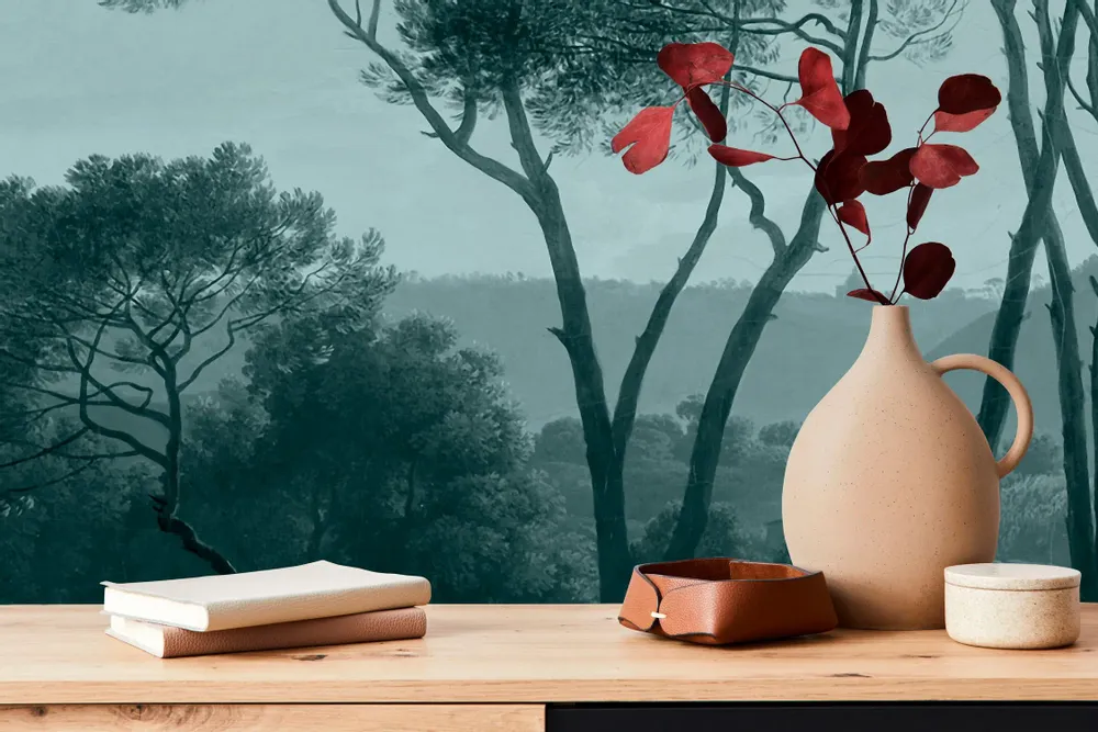 Tapisseries - Papier peint panoramique Ombrelli - LE PAPIERS DE NINON