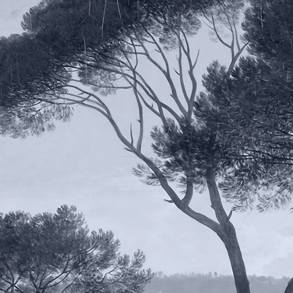 Tapestries - Ombrelli panoramic wallpaper - LE PAPIERS DE NINON