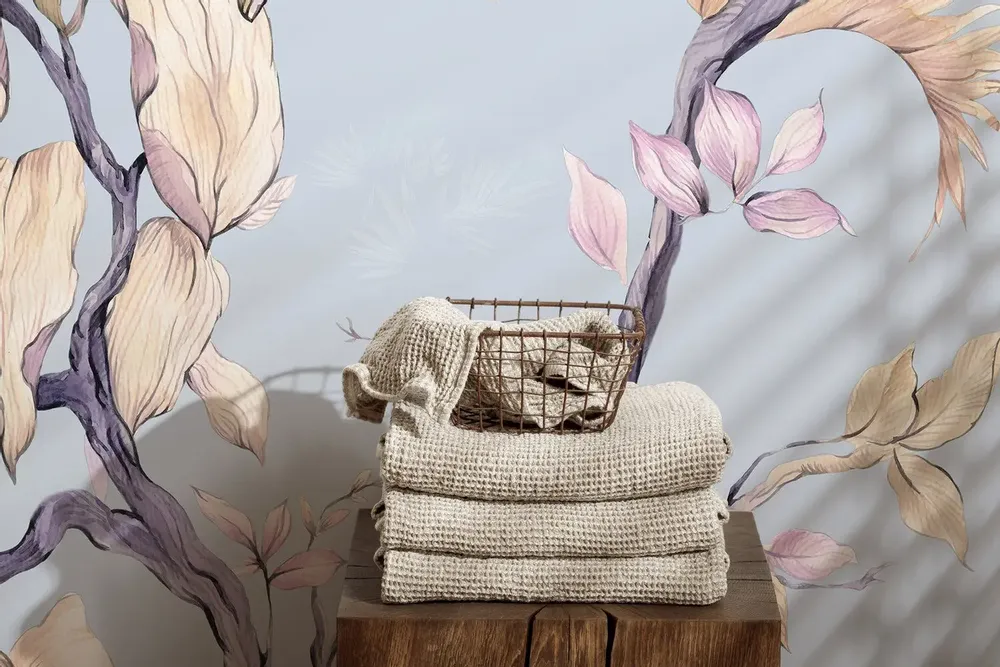 Tapestries - Magnolia panoramic wallpaper - LE PAPIERS DE NINON