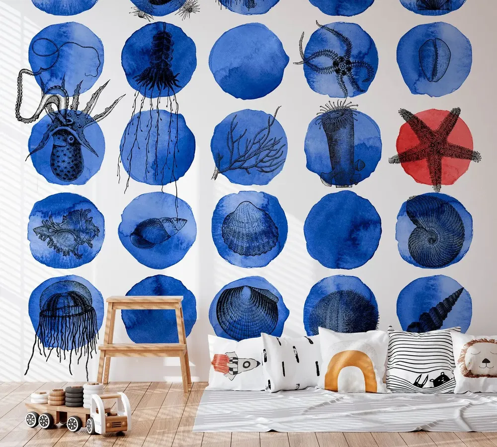 Tapisseries - Papier peint panoramique Sea Star - LE PAPIERS DE NINON