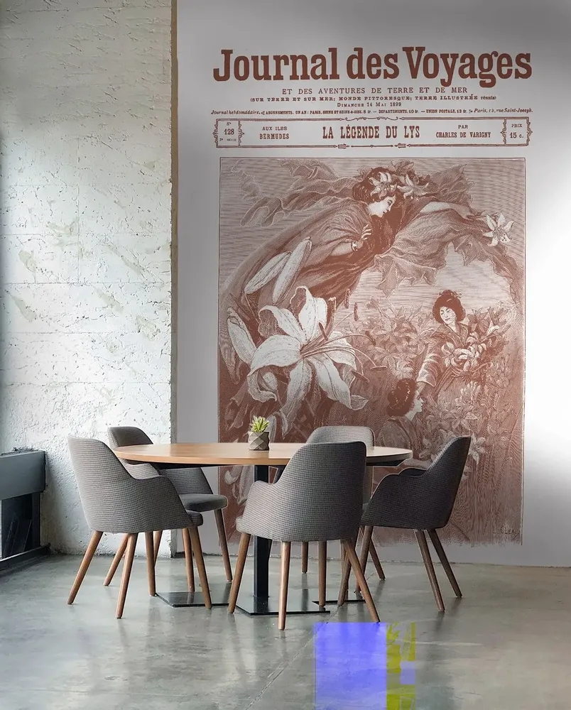 Tapisseries - Papier peint panoramique La Légende Du Lys - LE PAPIERS DE NINON