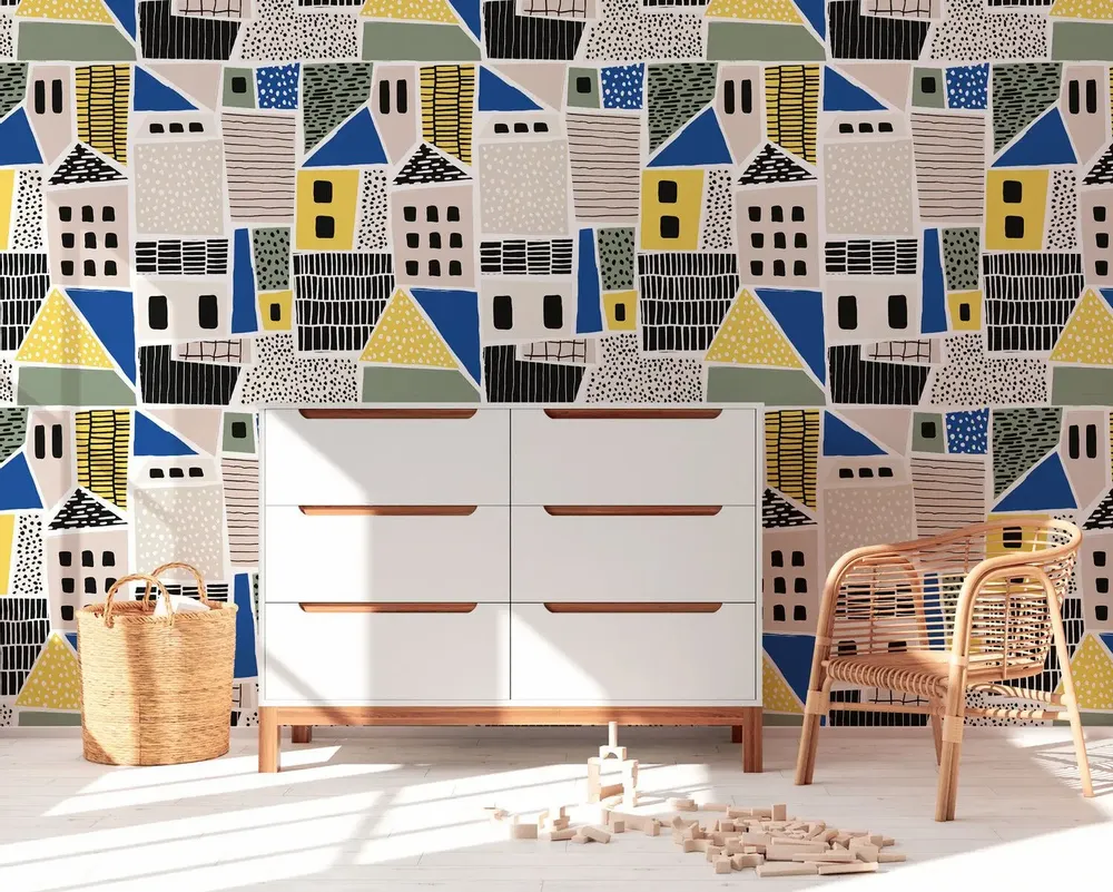 Tapestries - Cabanito panoramic wallpaper - LE PAPIERS DE NINON