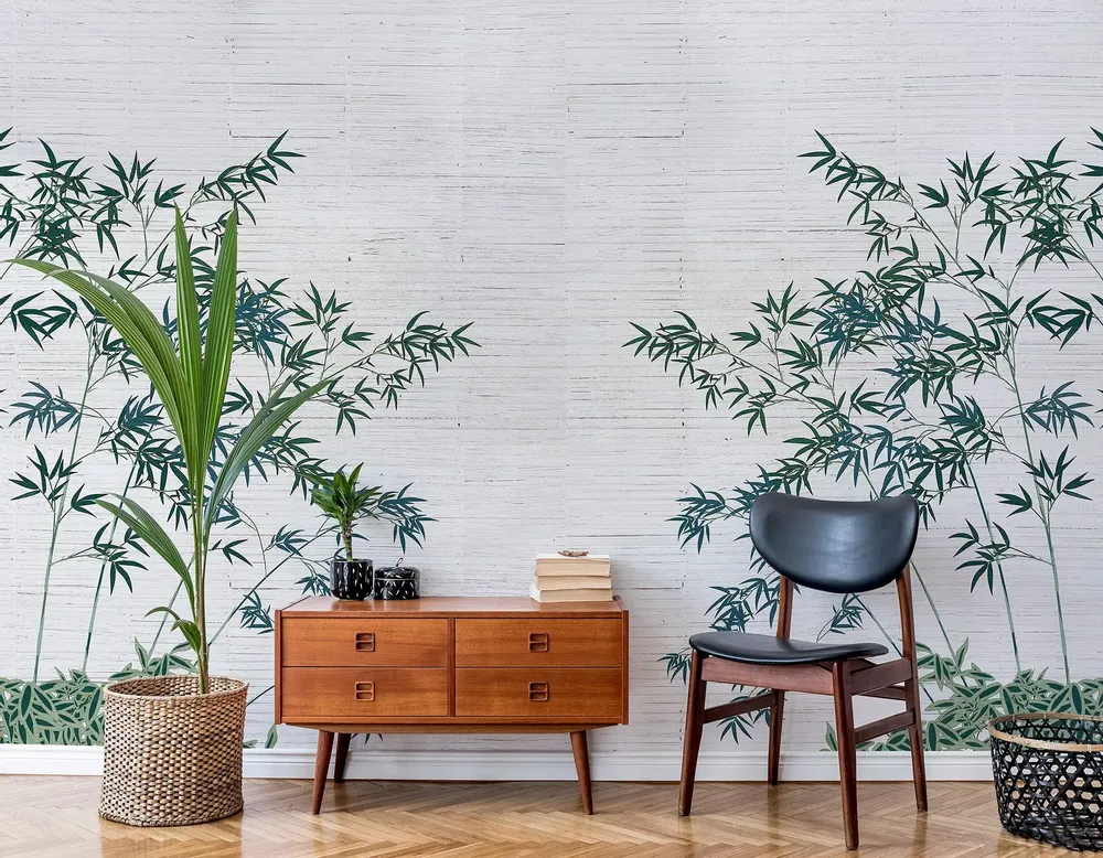 Tapestries - Bamboost panoramic wallpaper - LE PAPIERS DE NINON