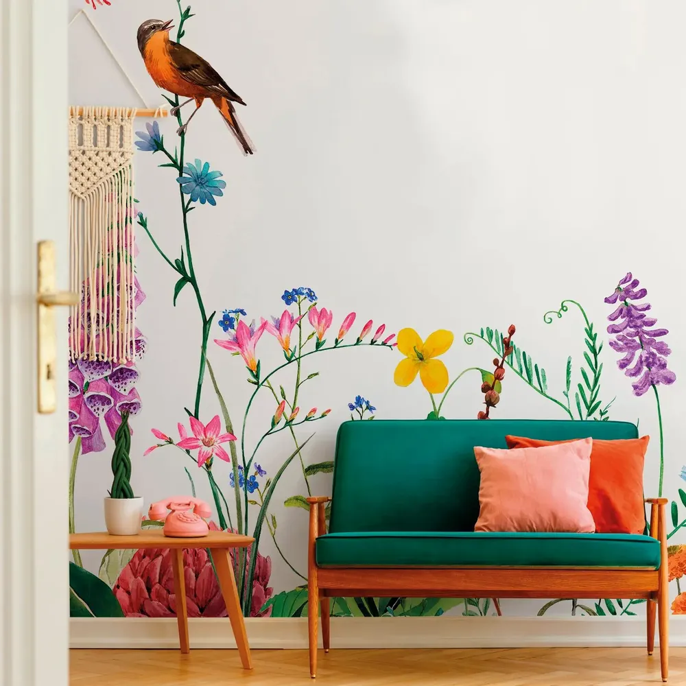 Tapisseries - Papier peint panoramique Digitalis L - LE PAPIERS DE NINON