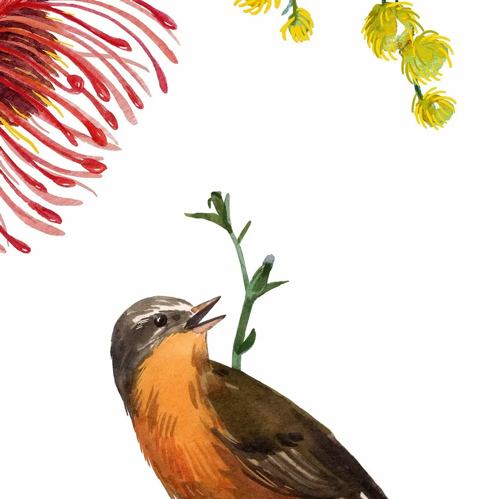 Tapisseries - Papier peint panoramique Digitalis L - LE PAPIERS DE NINON