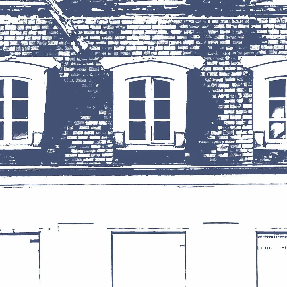 Tapisseries - Papier peint panoramique Grands Boulevards - LE PAPIERS DE NINON