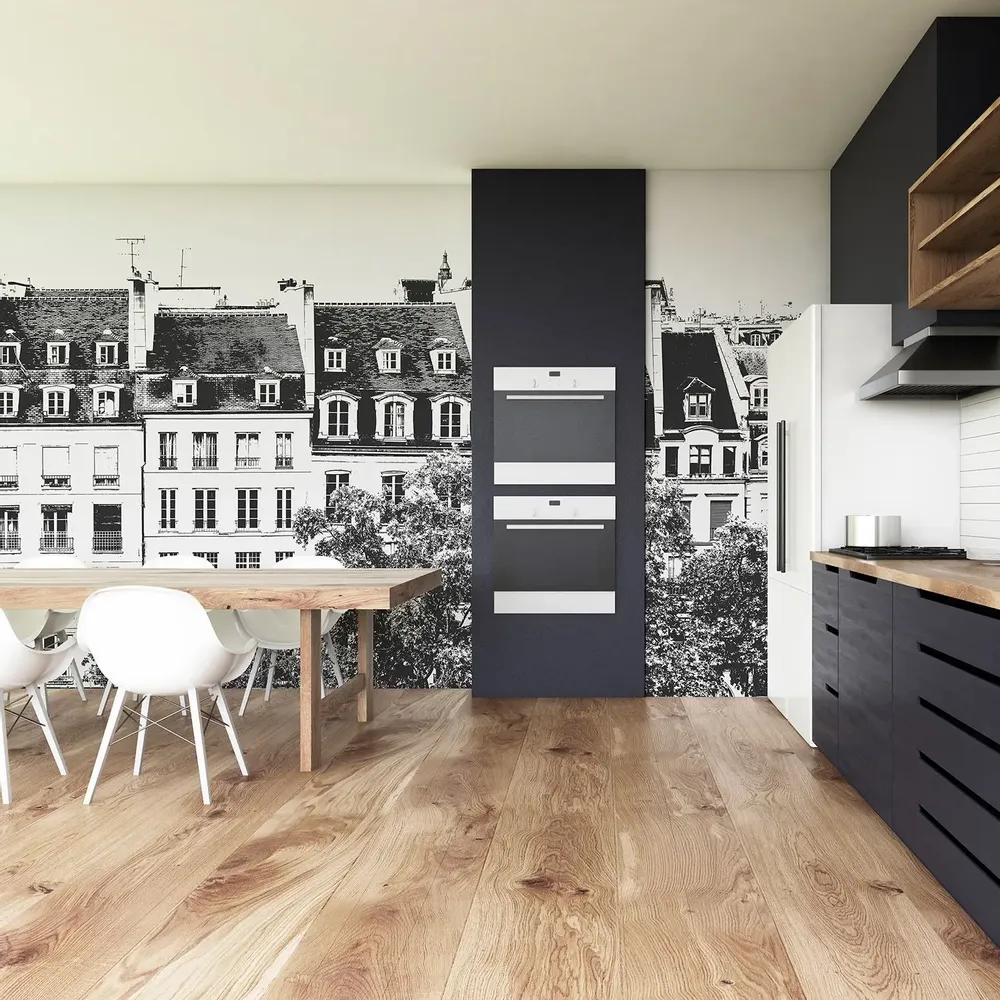 Tapisseries - Papier peint panoramique Grands Boulevards - LE PAPIERS DE NINON