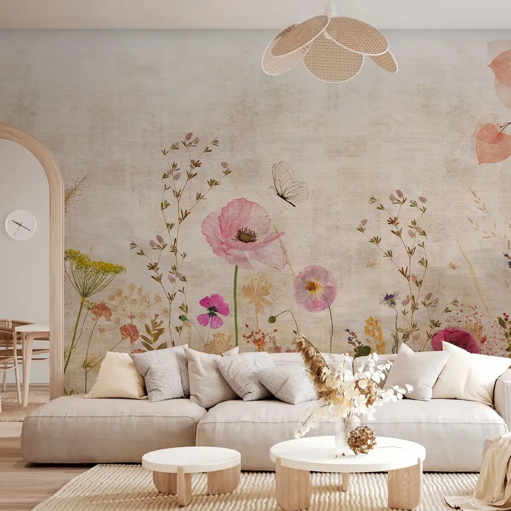 Tapestries - Manosque panoramic wallpaper - LE PAPIERS DE NINON