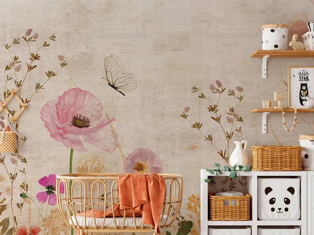 Tapestries - Manosque panoramic wallpaper - LE PAPIERS DE NINON