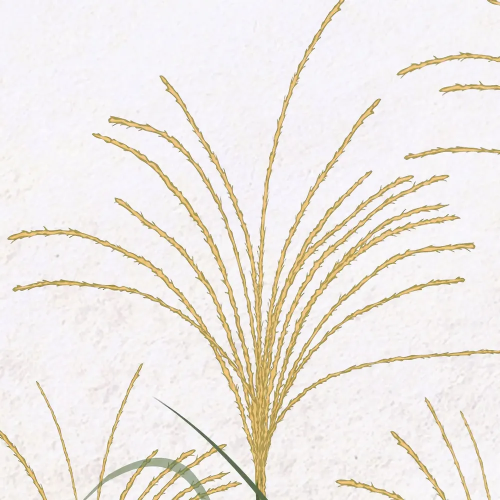 Tapestries - Papyrus panoramic wallpaper - LE PAPIERS DE NINON